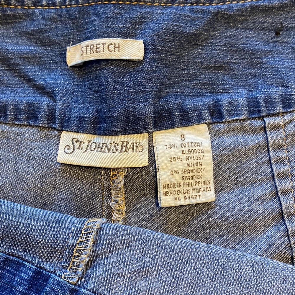 Denim Skort - Picture 7 of 10